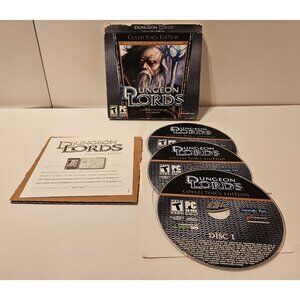 PC Game - Dungeon Lords: Collector's Edition (PC, 2006) With Usable Key
